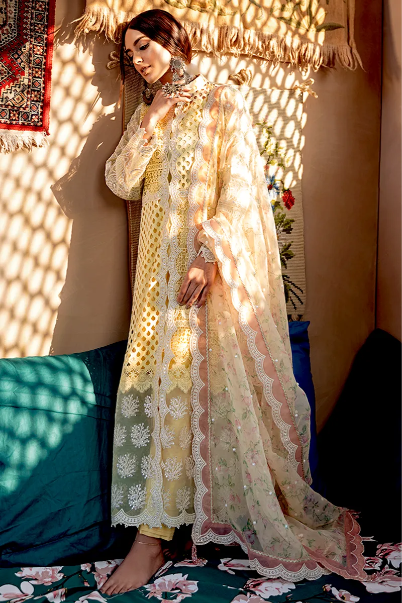 Dilara by Qalamkar Luxury Lawn Collection '21 – HL-05 Noor